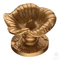 07203-007 Ручка кнопка, сатинированное золото