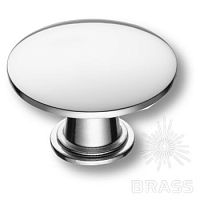 5550 Chrome Ручка кнопка модерн, глянцевый хром