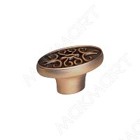 M274.K.COF Ручка-кнопка, отделка кофе