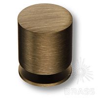 1956 0026 ABM Ручка кнопка модерн, старая бронза