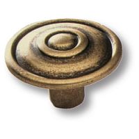 4516-22 Ручка кнопка классика, старая бронза
