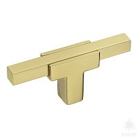 67-Champagne Gold Ручка кнопка, матовая латунь