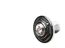 Ручка  - кнопка мебельная PO308Z27G104C101, хром блестящий