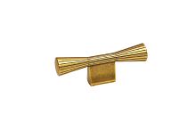 Ручка-кнопка 16мм, отделка бронза античная французская