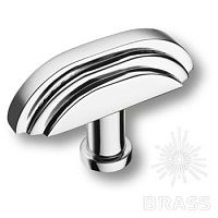 07240-005-5 Ручка кнопка современная классика, глянцевый хром