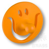 449025ST07 Ручка кнопка детская, рожица желтая