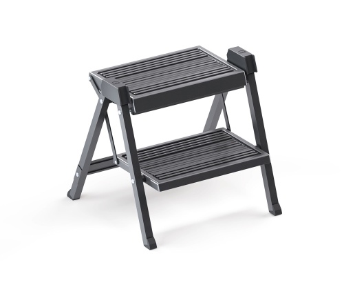 STEP-FIX Складная лестница для кухни Hailo Step-Fix, антрацит, арт. 4410001