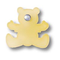 3017.0050.021.180 Ручка кнопка детская, мишка желтый