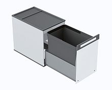Мусорное ведро 21л в шкаф от 350 мм Tecnoinox Inox Box