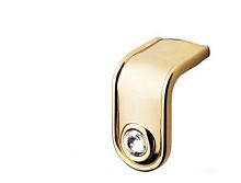 Ручка  накладная мебельная PO2055Z34G140C101, золото 24 карата