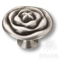 107-Silver Ручка кнопка, серебро
