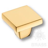 0726-003-2 Ручка кнопка современная классика, глянцевое золото