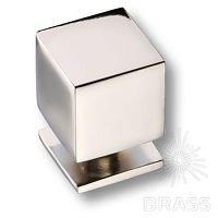 1954 0018 CR Ручка кнопка модерн 18 мм, глянцевый хром