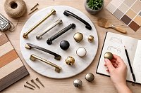 Как выбрать мебельные ручки: руководство по материалам, стилям и совместимости