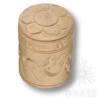 143A3 Ручка кнопка, натуральное дерево