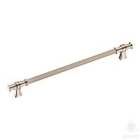 836-256-Brushed Nikel Ручка скоба, никель 256 мм