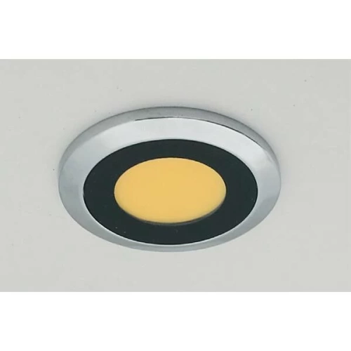 Комплект из 2-х светильников LED Abisso, 6500K, отделка под хром глянец/черный