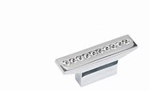 Ручка – кнопка JET RZ404U.016CP хром/кристаллы
