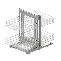 Волшебный угол MAXIMA CLASSIC Corner Comfort, 1200, левый, с доводчиком, хром, Rejs