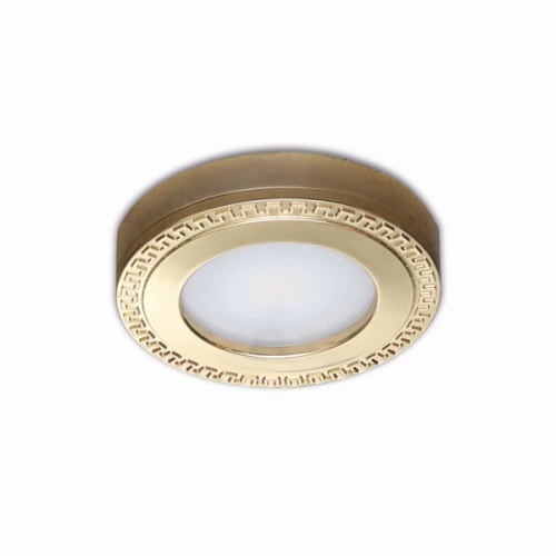 Комплект из 5-ти светильников LED Nika, 3000K, отделка золото глянец