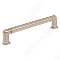 Ручка-скоба 160мм, отделка никель матовый