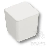 8151-292 Ручка кнопка модерн, белый