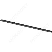 RT.01.896.9005 Ручка-профиль накладная L.896мм, отделка черный бархат (матовый)
