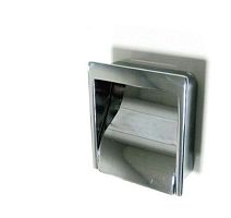 Ручка врезная мебельная PAMAR MN800Z32G104G104, хром блестящий