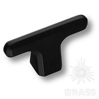 4107 001MP24 Ручка кнопка современная классика, чёрный