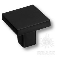 82-Matt Black Ручка кнопка модерн, чёрный