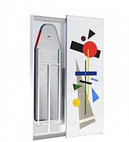 Гладильная доска-купе BELSI Магнетика My Art Malevich (с магнитно-маркерной панелью), правая
