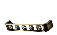 Ручка - скоба мебельная PAMAR MN2318Z160G101C108, состаренная бронза