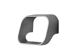 Ручка - скоба мебельная PAMAR  MN1177ZA00064EZ004, алюминий с доп. слоем блестящего лака