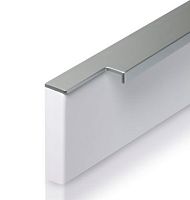 Ручка врезная  мебельная NOMET  C-3590-146.A1, ан.алюминий