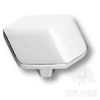 4129001MP02 Ручка кнопка современная классика, глянцевый хром