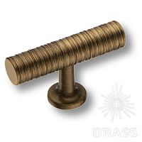 9208 0008 ABM-ABM Ручка кнопка современная классика, состаренная латунь