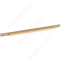 HPP.03.0396.GT-BA Ручка-профиль накладная L.396мм, отделка золото шлифованное (анодировка)