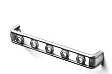 Ручка - скоба мебельная PAMAR MN2319Z160G139, состаренное серебро