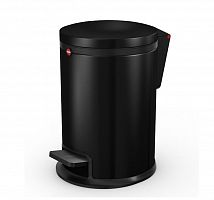 Маленький мусорный контейнер для мелкого мусора Hailo Pure S, 3 литра, цвет черный
