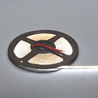 Лента светодиодная COB, 480 LED/м, 9Вт/м, 12В, 700-800Лм/м 5000х5 мм, IP20, 6000-6500К (холодный белый)