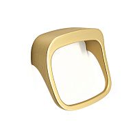 Ручка C-6171.G77, Lago, матовое золото, 32 мм, Nomet