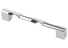 RS-051-128 / EL-7060-128 Ручка-скоба kerron, 128 мм, хром