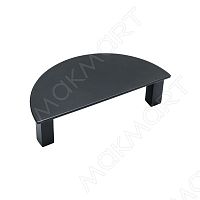 Ручка-скоба 96мм, отделка черный бархат (матовый) RS.R.MR.96.9005