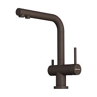 Omoikiri Nagano-P-DC латунь/темный шоколад