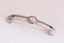 Ручка - скоба мебельная PAMAR MN638Z96G139C101, состаренное серебро