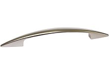 Ручка-скоба 160мм, отделка никель матовый