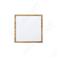 CP.01.0032.OWG Ручка-кнопка 32мм, отделка дуб + белый глянец