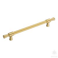 4690 0192 BB-BB Ручка рейлинг модерн, матовое золото 192 мм