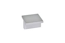 Ручка-скоба 16мм, отделка алюминий