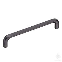 395-160-Black Chrome Ручка скоба, тёмный графит 160 мм